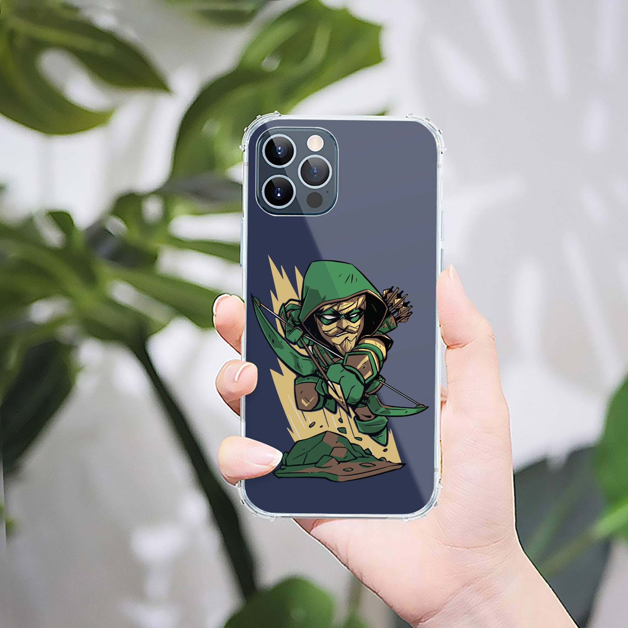 （画像用） アベンジャーズ The Avengers 【iPhone 12シリーズ対応】透明スマホケース（クリアソフトケース）